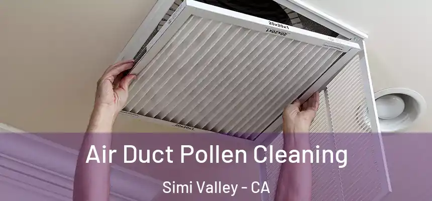 Air Duct Pollen Cleaning Simi Valley - CA